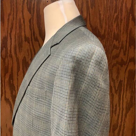 Chaps Striped SportCoat 46R - Picture 11 of 14